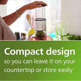 Philips HR1832/01 Compact Juicer - Black