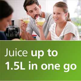 Philips HR1832/01 Compact Juicer - Black