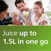 Philips HR1832/01 Compact Juicer - Black