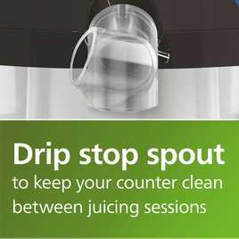 Philips HR1832/01 Compact Juicer - Black