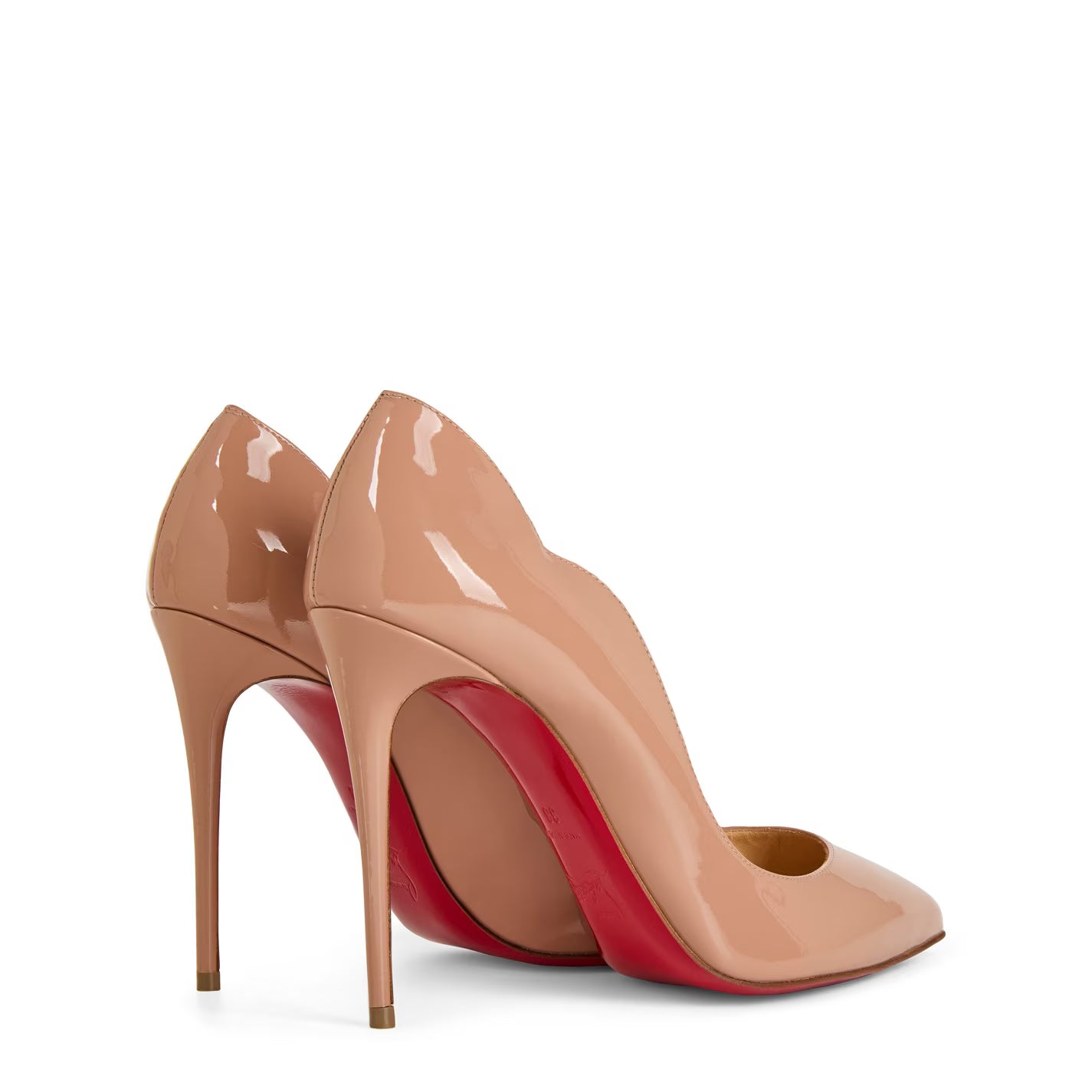 Women's Hot Chick Leather Pumps, 100mm