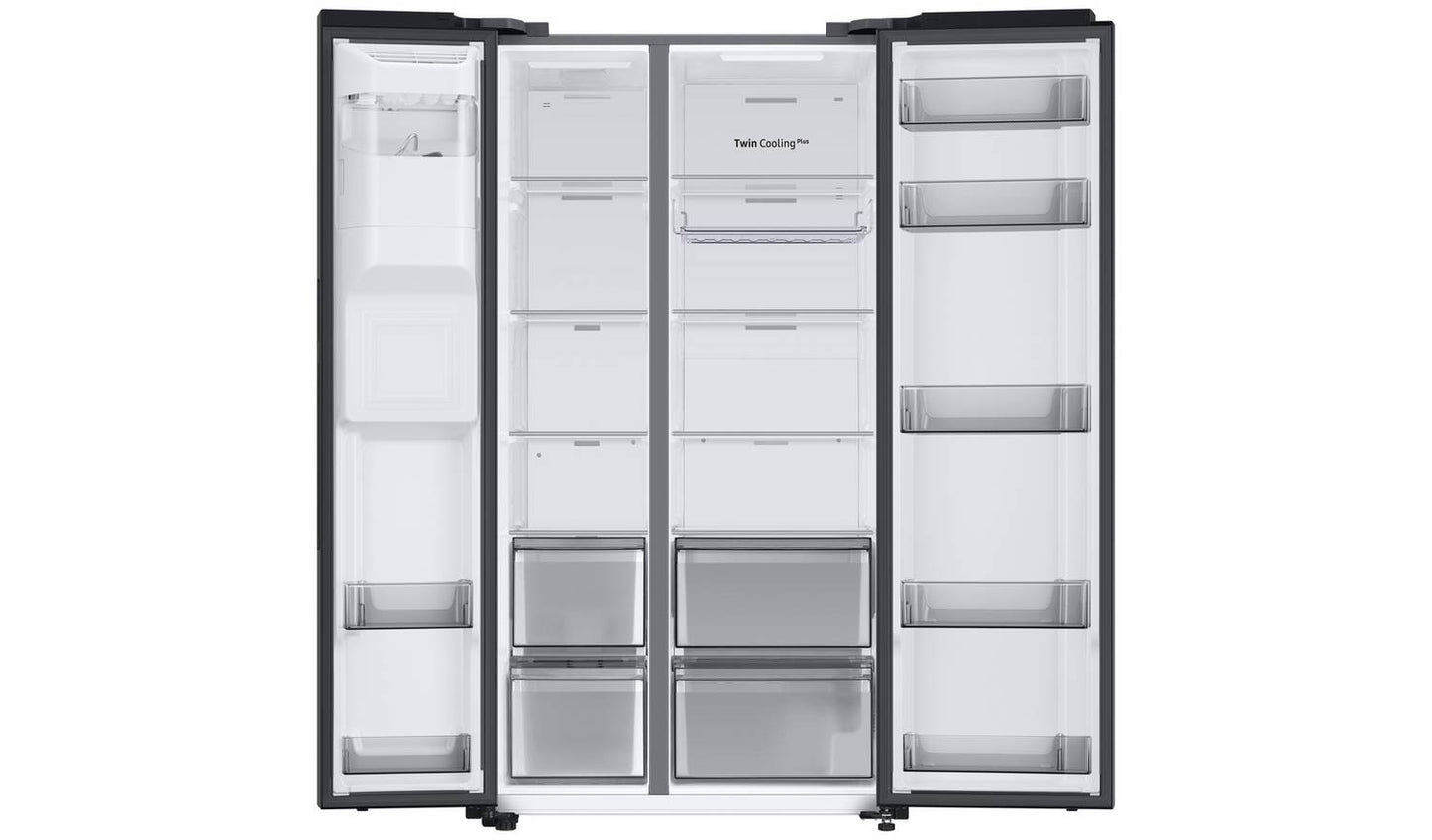 Samsung RS68CG883DB1EU American Fridge Freezer - Black