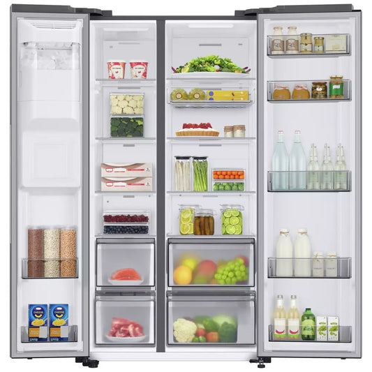 Samsung RS68CG883DS9EU American Fridge Freezer - Silver
