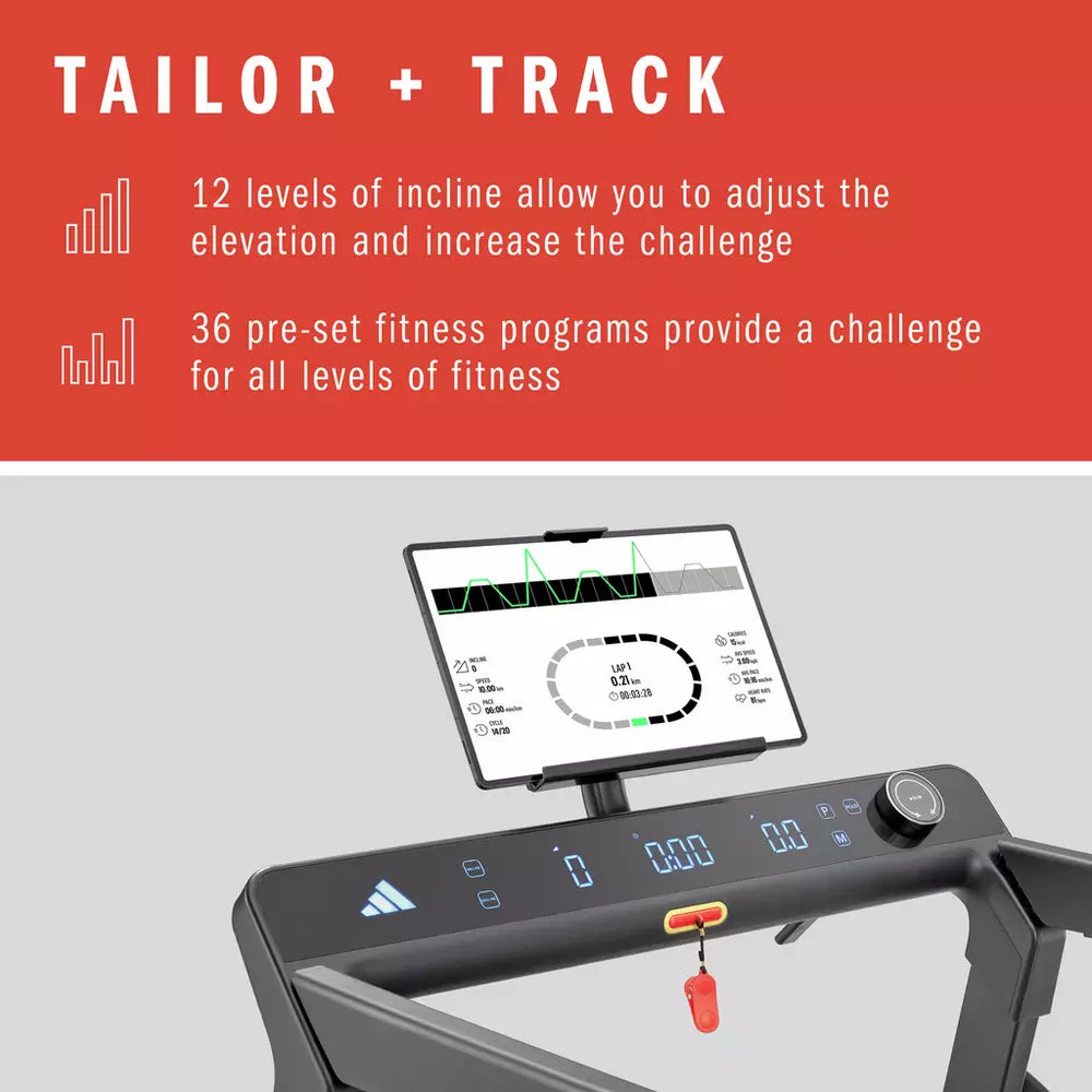 Adidas T-24c Treadmill with Connected Fitness