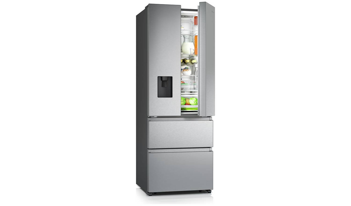 Hisense RF632N4WIE American Fridge Freezer - Silver