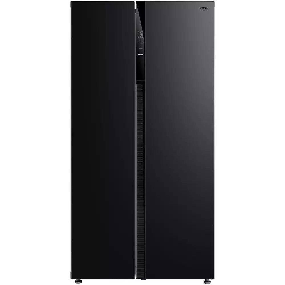 Bush MESBSB23E E Rated American Fridge Freezer - Black