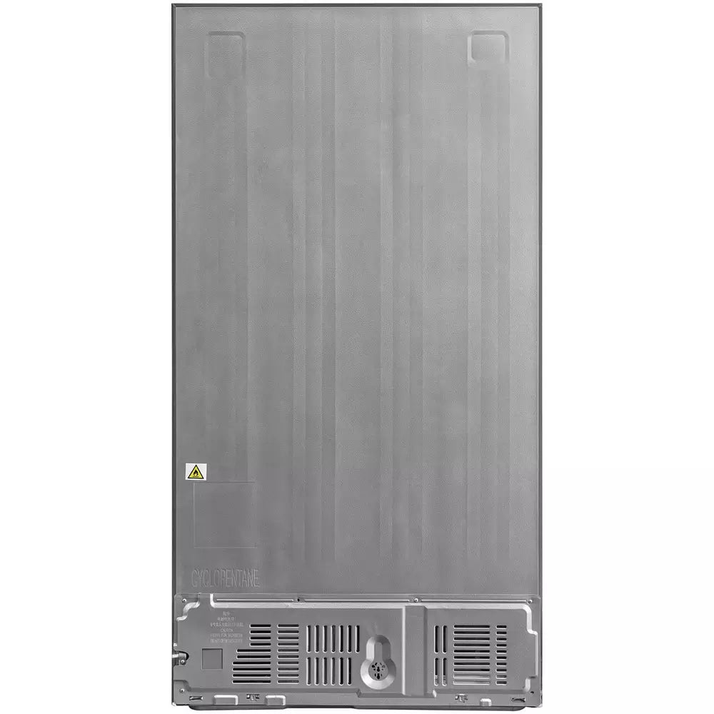 Bush MESBSB23E E Rated American Fridge Freezer - Black