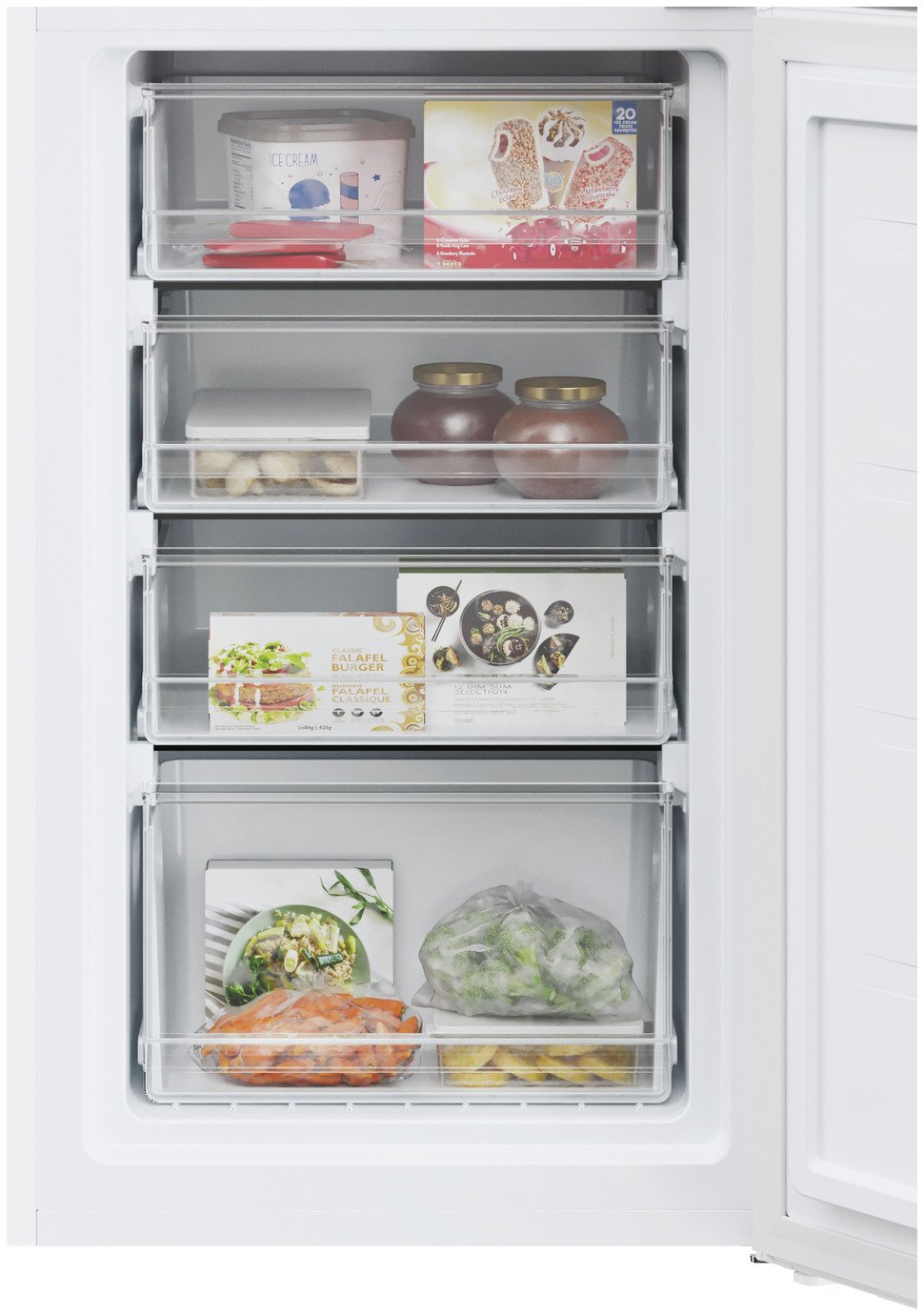 Hoover HOCT3L517EWK 1 Fridge Freezer – White