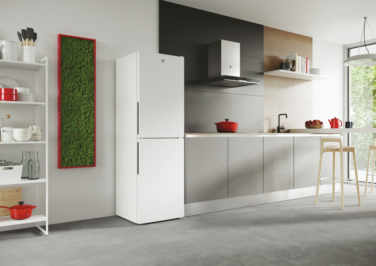 Hoover HOCT3L517EWK 1 Fridge Freezer – White