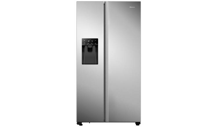 Hisense RS694N4TIE American Fridge Freezer - Silver
