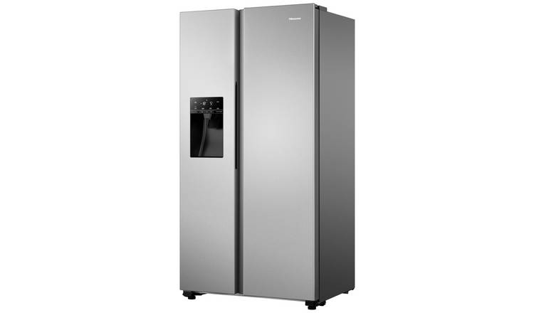 Hisense RS694N4TIE American Fridge Freezer - Silver