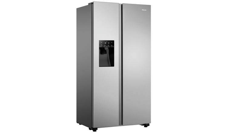 Hisense RS694N4TIE American Fridge Freezer - Silver