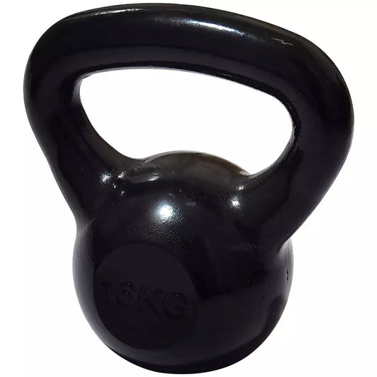 Pro Fitness 16kg Kettlebell - Black