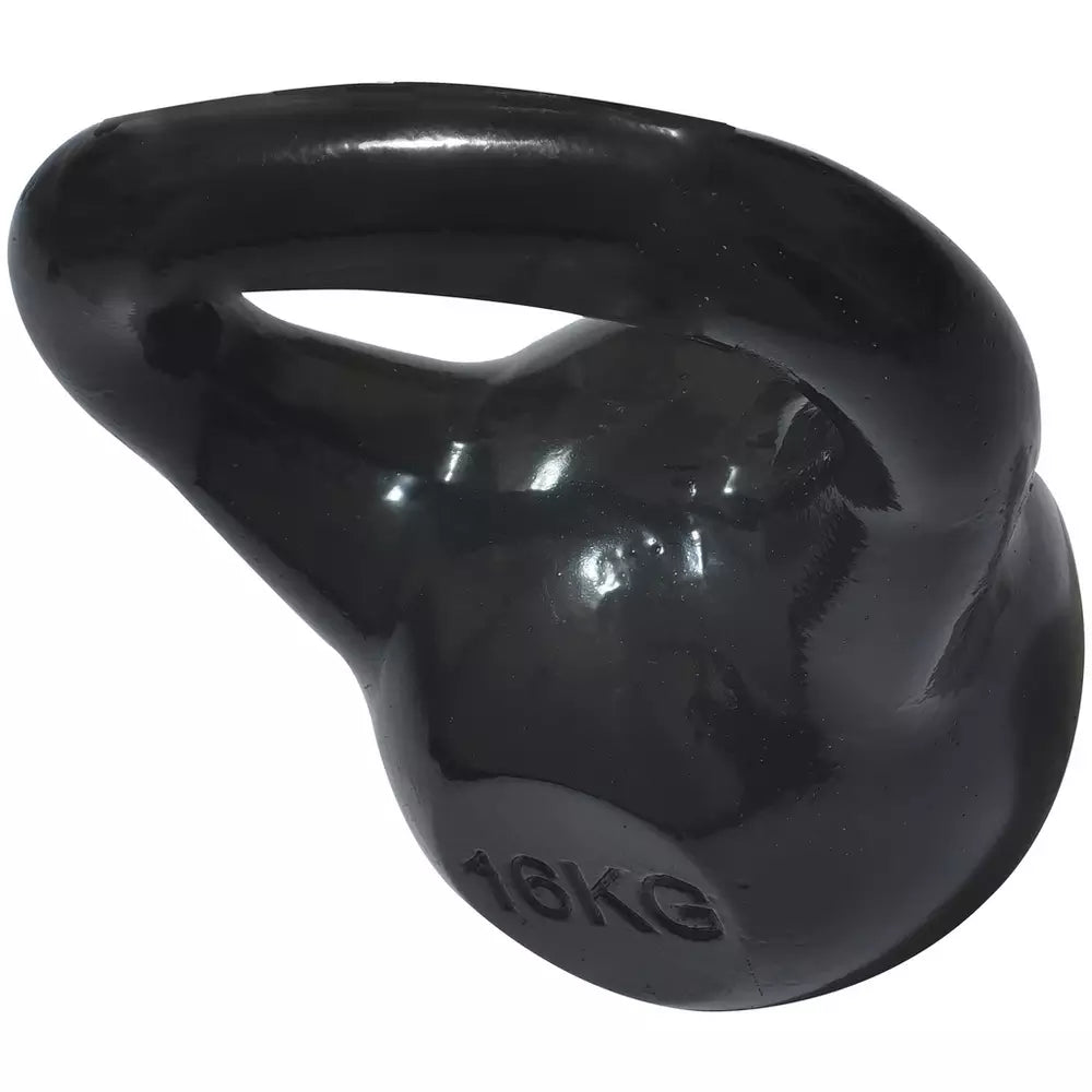 Pro Fitness 16kg Kettlebell - Black