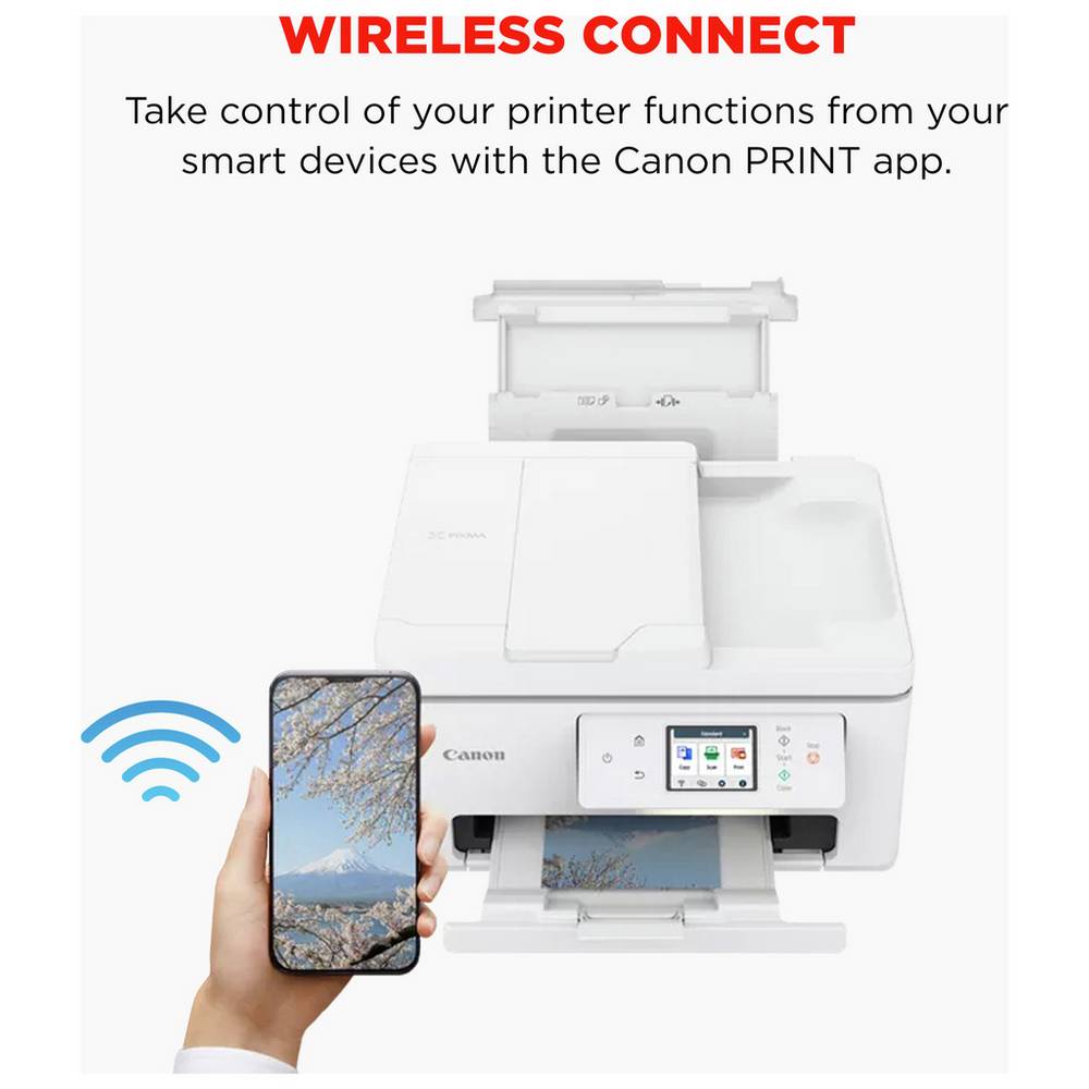 Canon PIXMA TS7750i Wireless Multifunction Printer - White