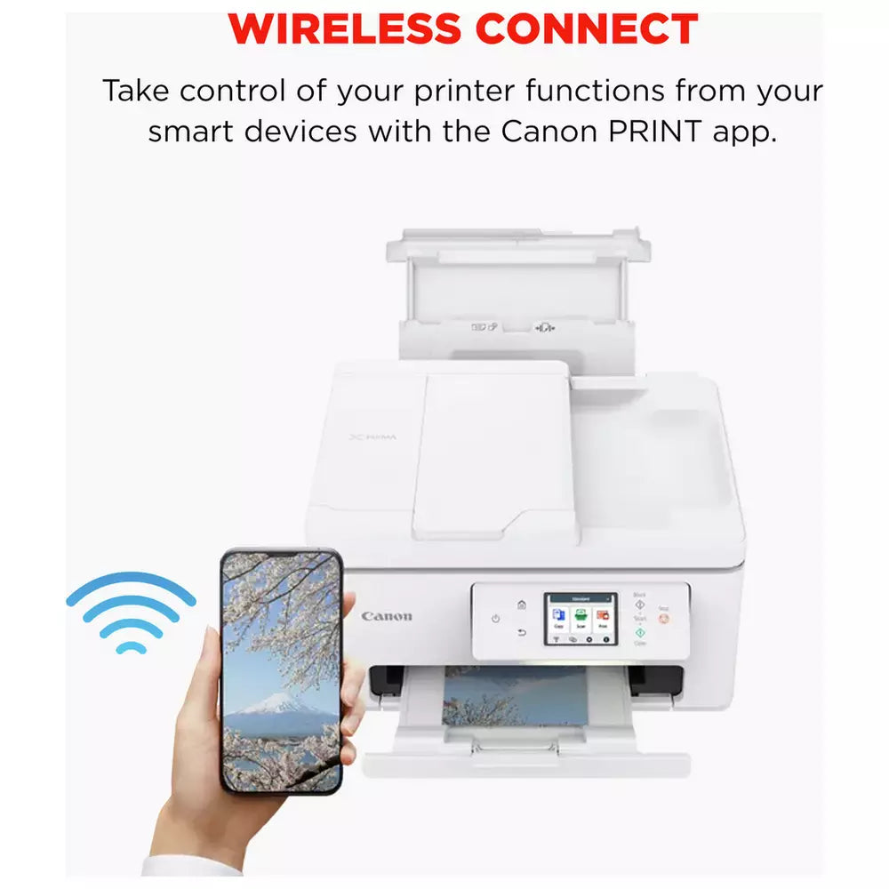 Canon PIXMA TS7750i Wireless Multifunction Printer - White