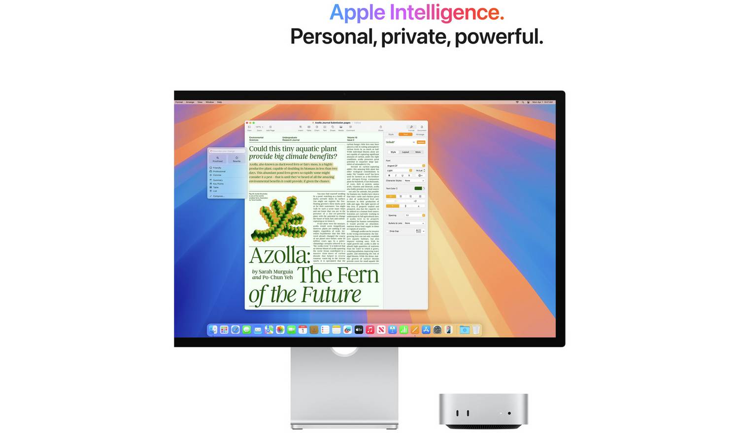Apple Mac mini 2024 M4 16GB 256GB Desktop - Silver