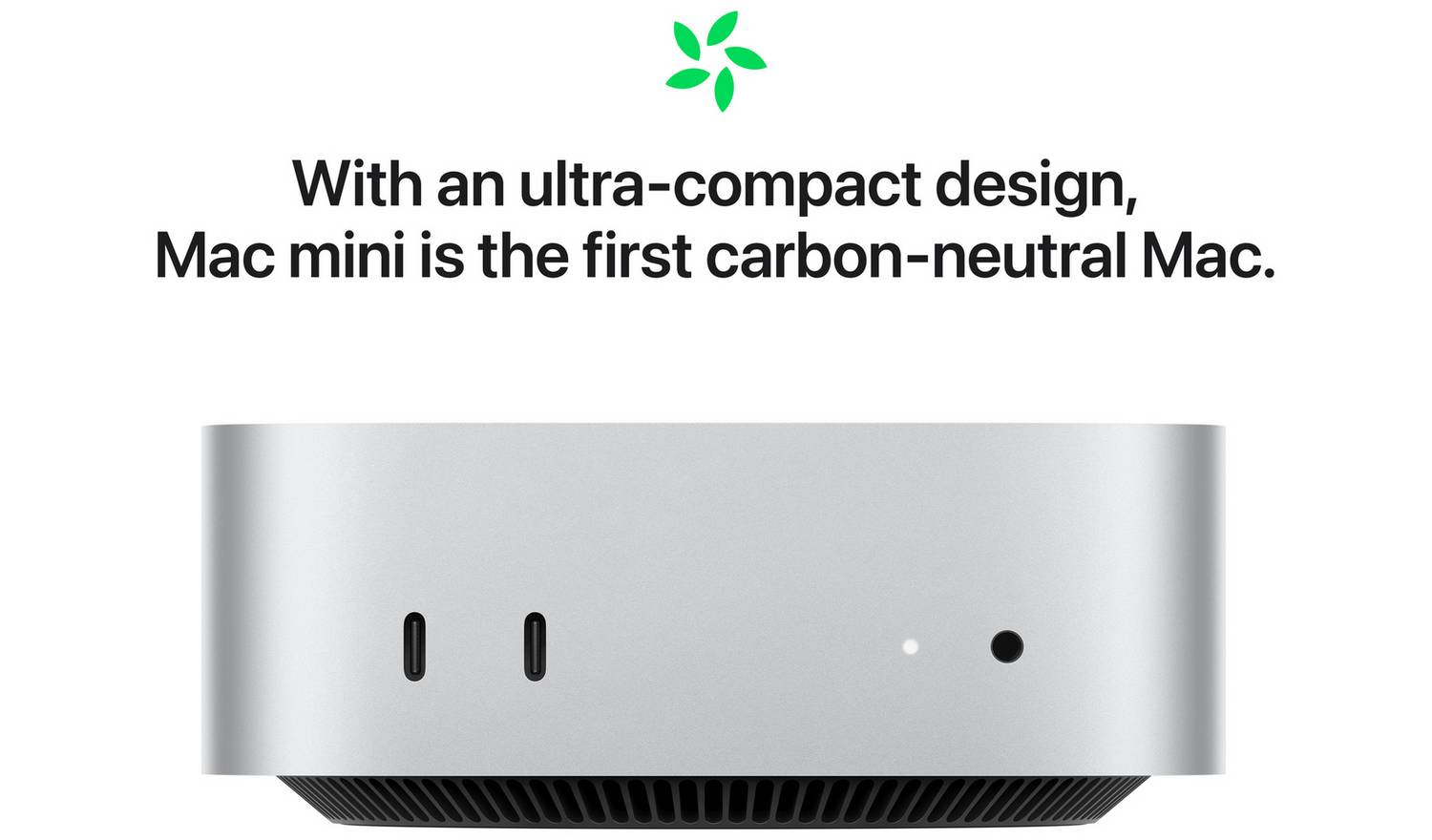 Apple Mac mini 2024 M4 16GB 256GB Desktop - Silver