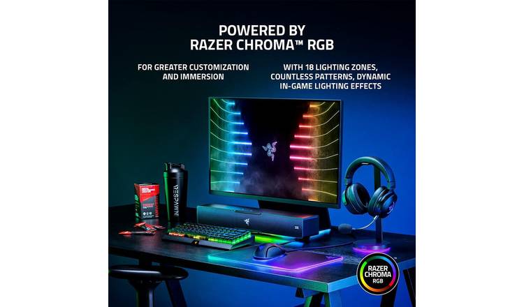 Razer Leviathan V2 PC Soundbar - Black