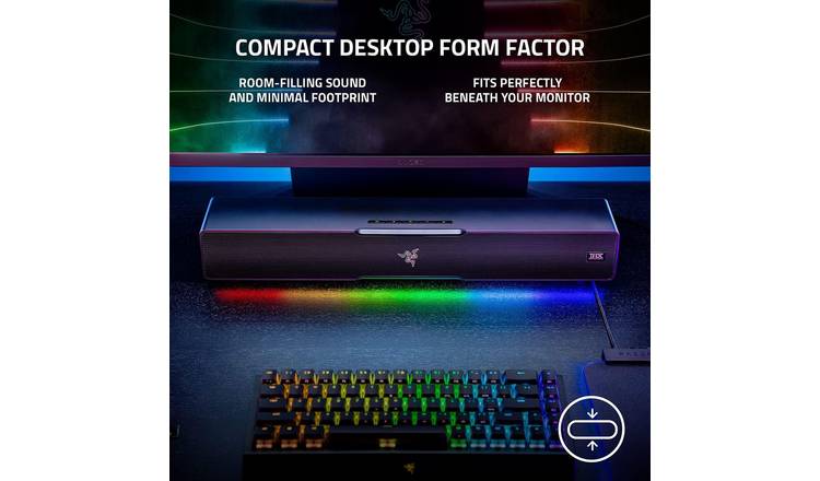 Razer Leviathan V2 PC Soundbar - Black