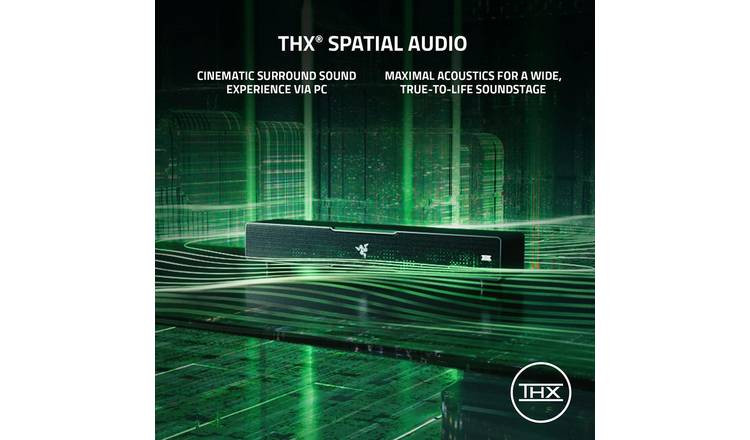 Razer Leviathan V2 PC Soundbar - Black