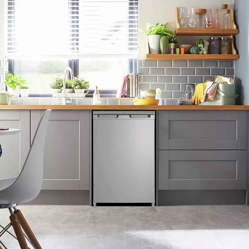 Beko UL4584S Under Counter Fridge - Silver