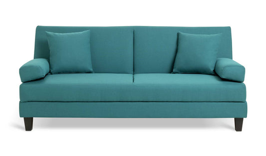 Argos Home Chase Fabric Clic Clac Sofa Bed - Teal