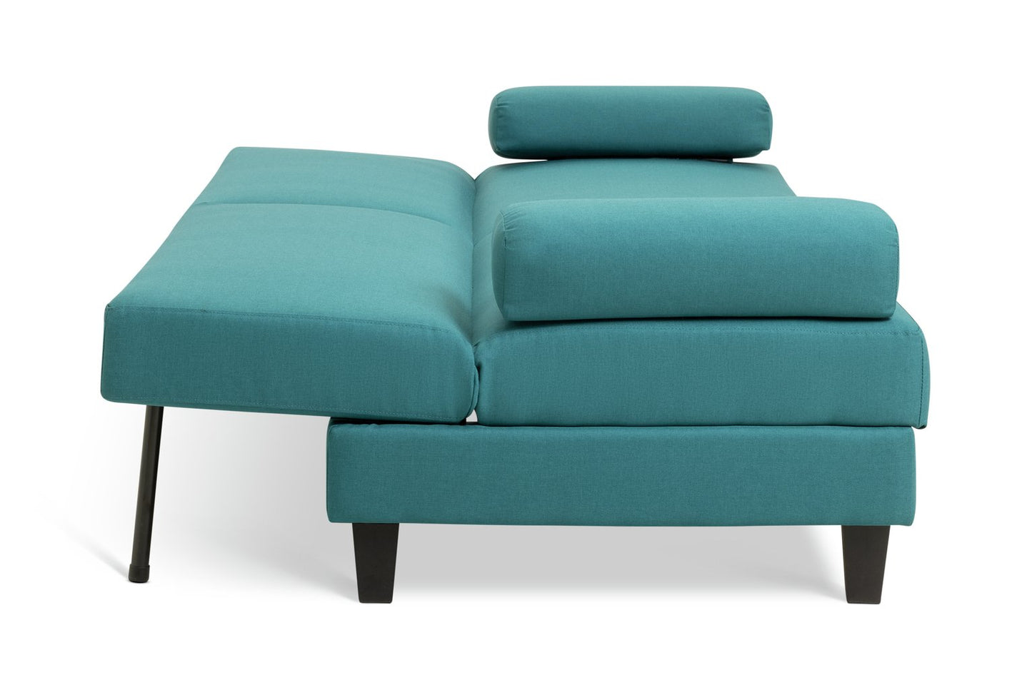 Argos Home Chase Fabric Clic Clac Sofa Bed - Teal