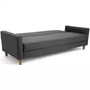 Habitat Brooks Fabric 3 Seater Clic Clac Sofa Bed - Grey