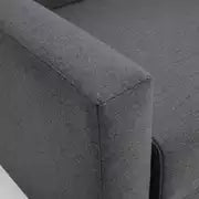 Habitat Brooks Fabric 3 Seater Clic Clac Sofa Bed - Grey
