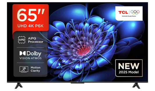TCL 65 Inch 65P6K Smart 4K UHD HDR LED TV