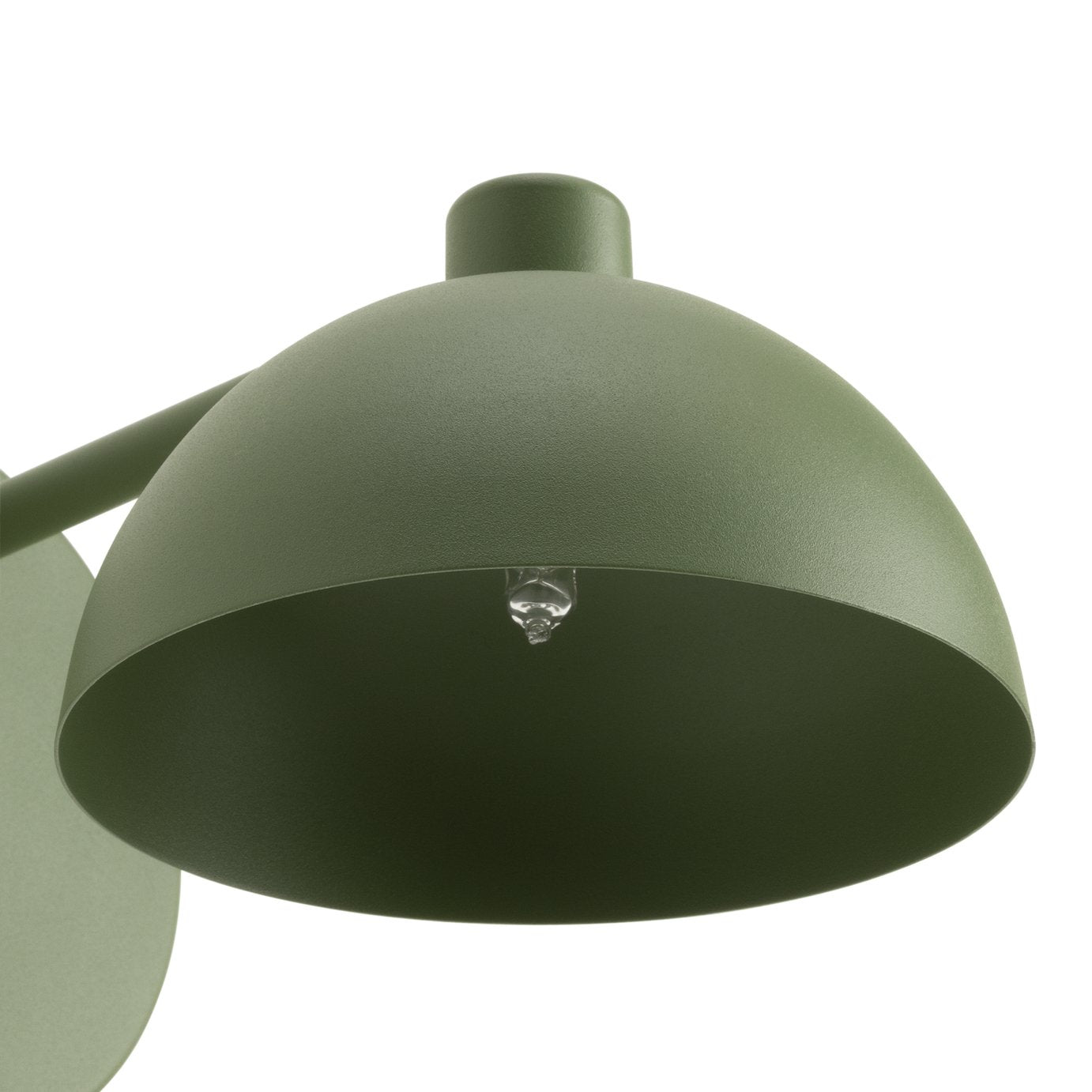 Habitat Mushroom Steel Wall Light - Green