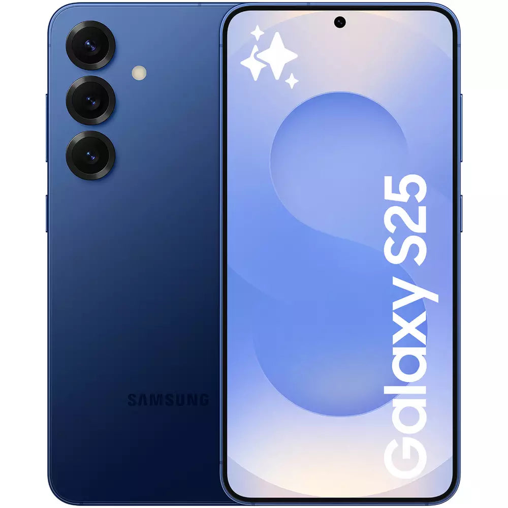 SIM Free Samsung Galaxy S25 5G 256GB AI Mobile Phone - Navy