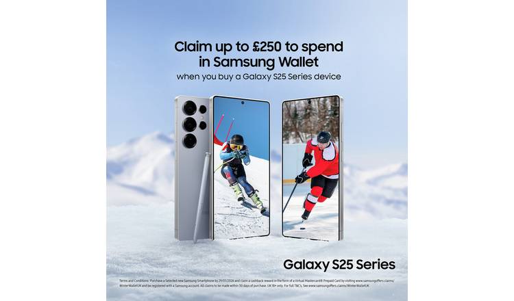 SIM Free Samsung Galaxy S25 5G 256GB AI Mobile Phone - Navy