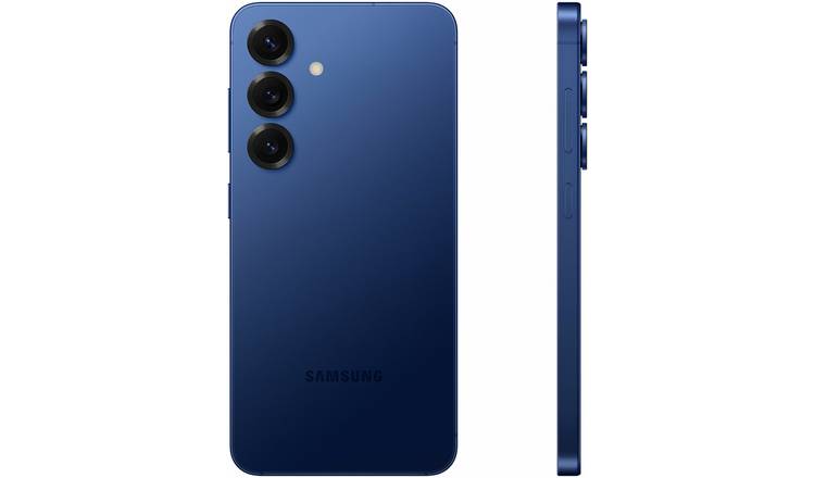 SIM Free Samsung Galaxy S25 5G 256GB AI Mobile Phone - Navy