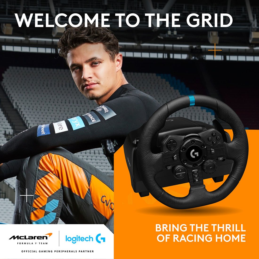 Logitech G923 TRUEFORCE Gaming Steering Wheel - PS4/PS5