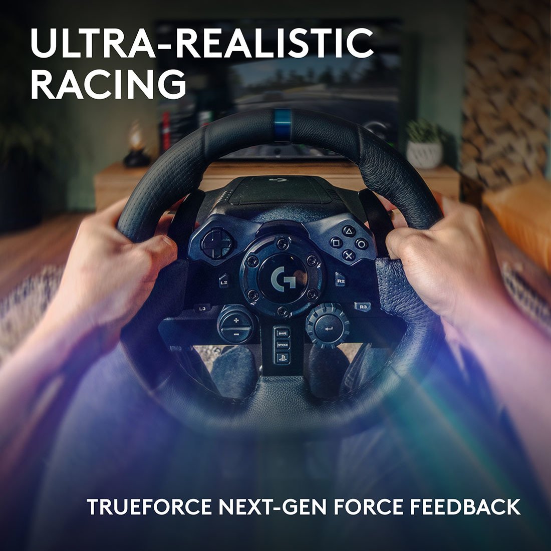 Logitech G923 TRUEFORCE Gaming Steering Wheel - PS4/PS5