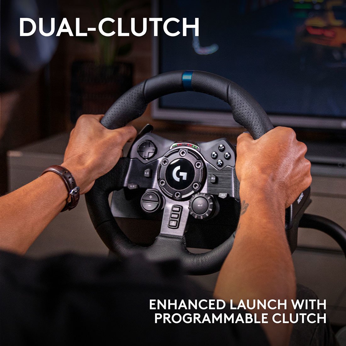 Logitech G923 TRUEFORCE Gaming Steering Wheel - PS4/PS5