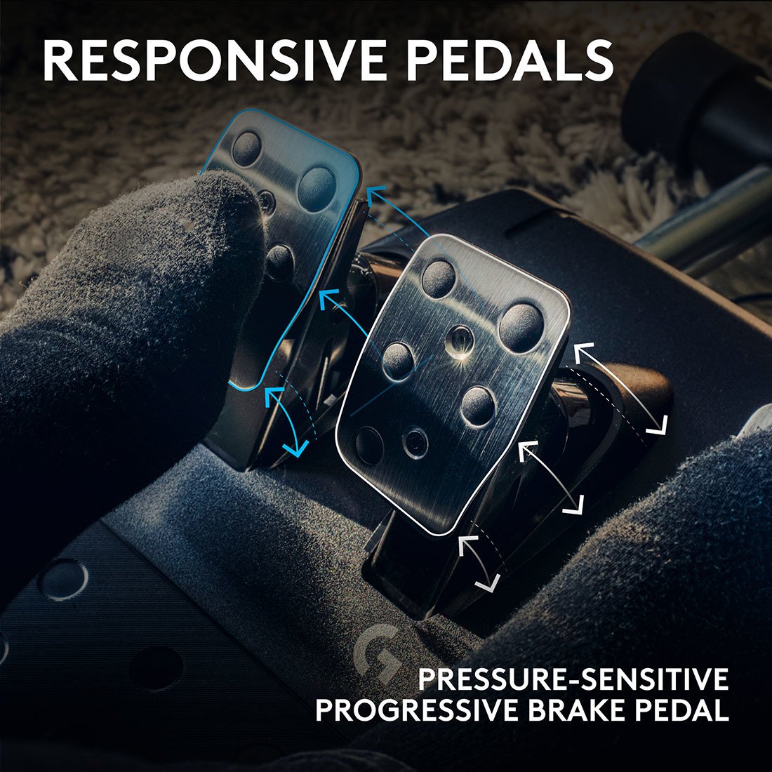 Logitech G923 TRUEFORCE Gaming Steering Wheel - PS4/PS5