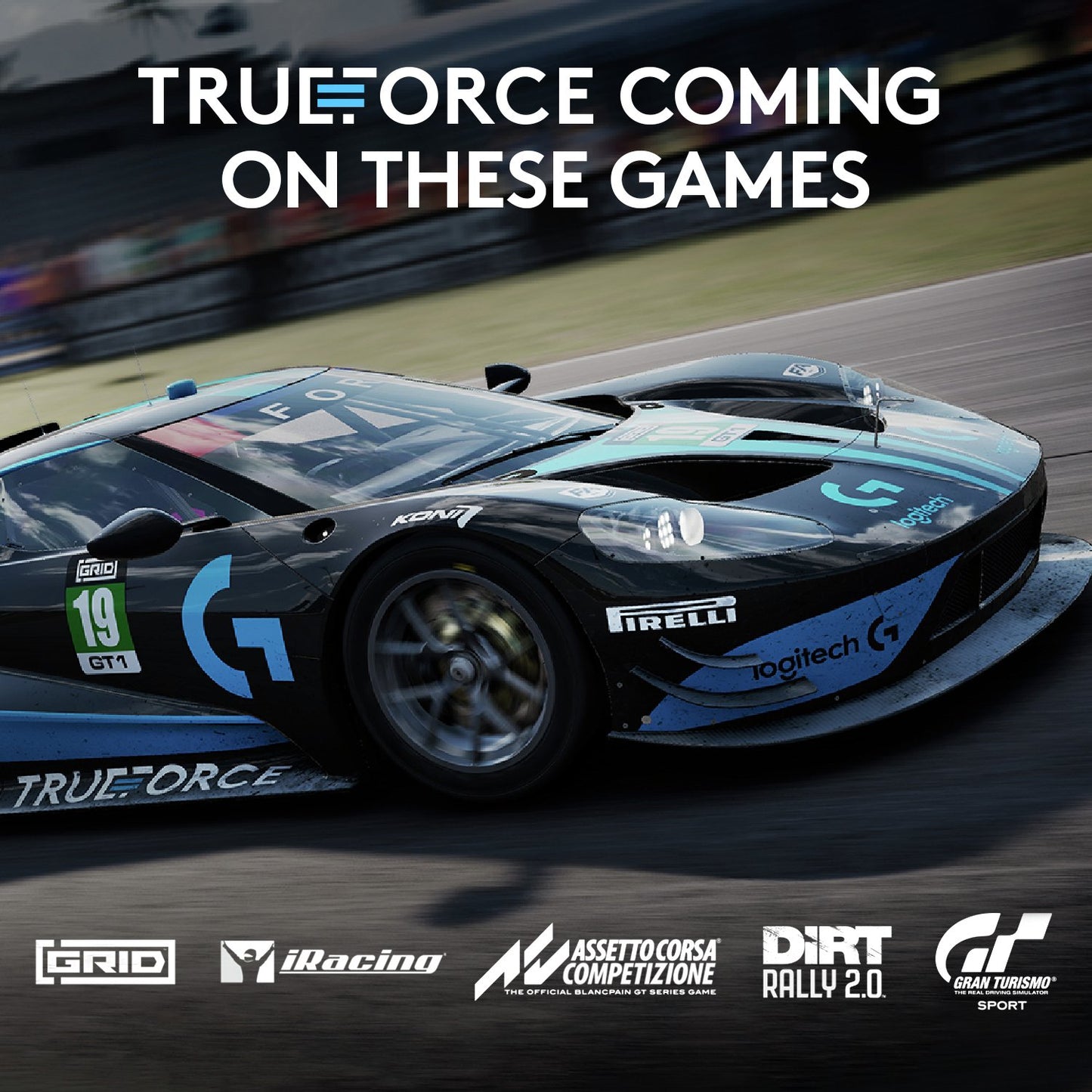 Logitech G923 TRUEFORCE Gaming Steering Wheel - PS4/PS5