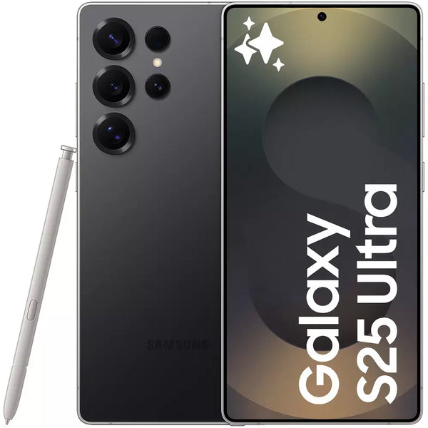 SIM Free Samsung Galaxy S25 Ultra 5G 512GB AI Phone - Black