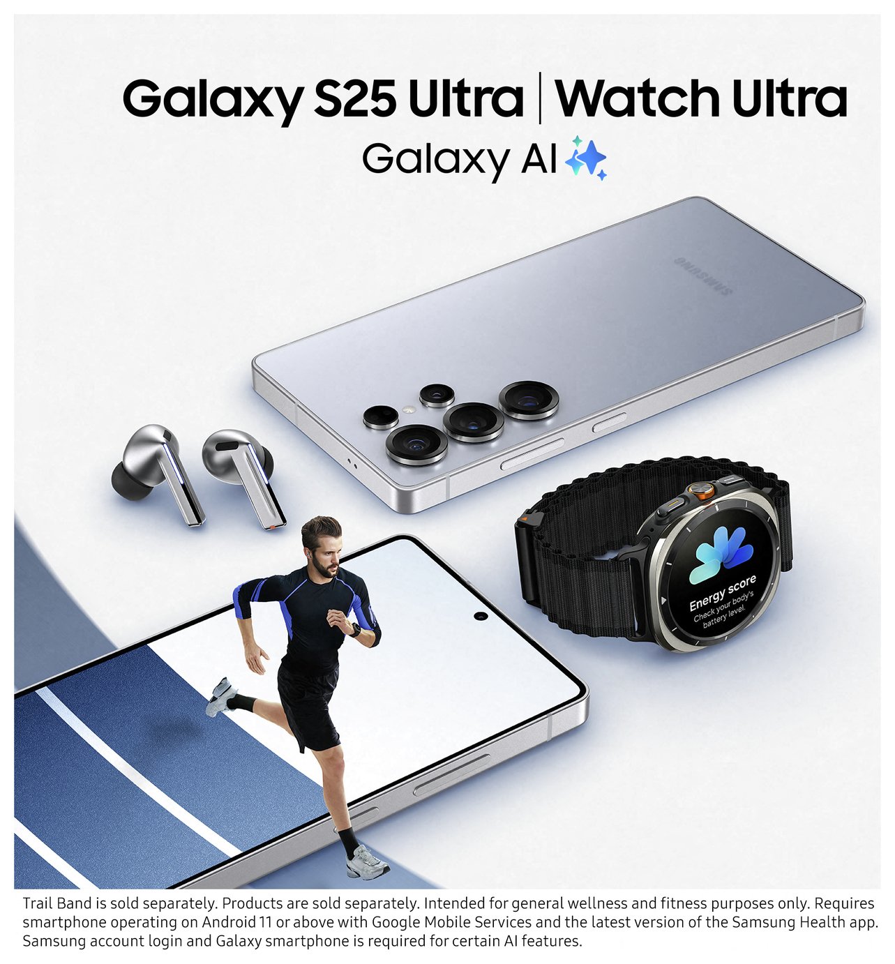 SIM Free Samsung Galaxy S25 Ultra 5G 512GB AI Phone - Black