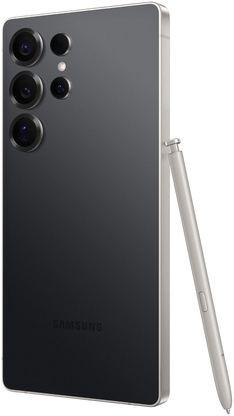 SIM Free Samsung Galaxy S25 Ultra 5G 512GB AI Phone - Black