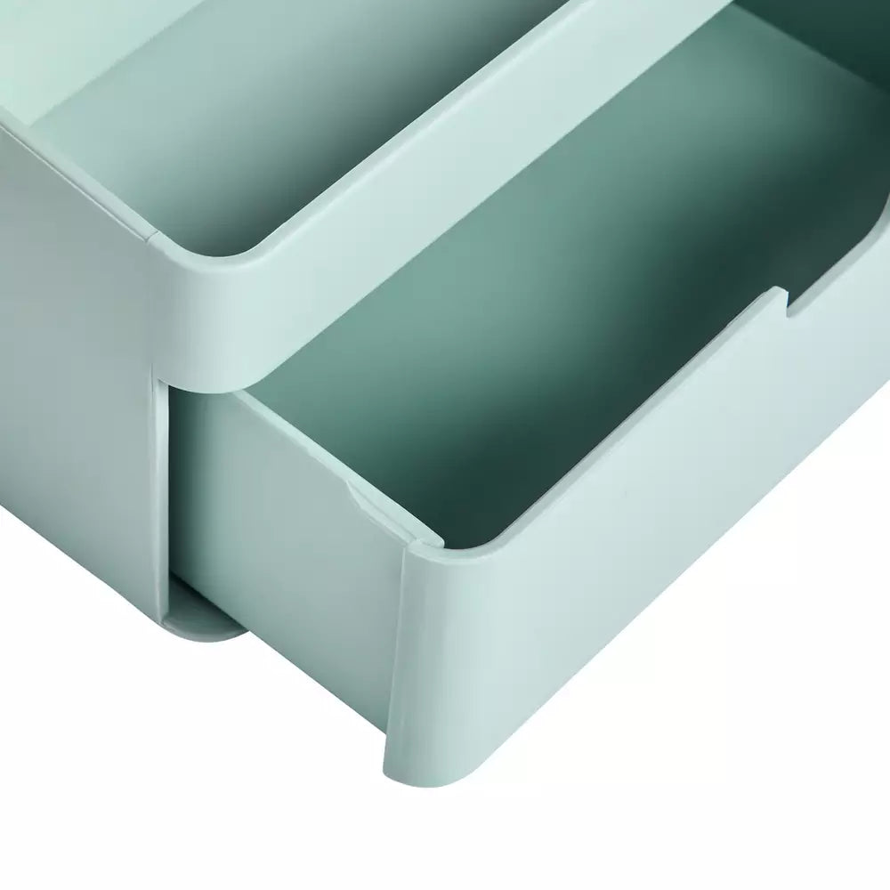 Argos Home Cosmetics Desktop Organiser - Soft Green