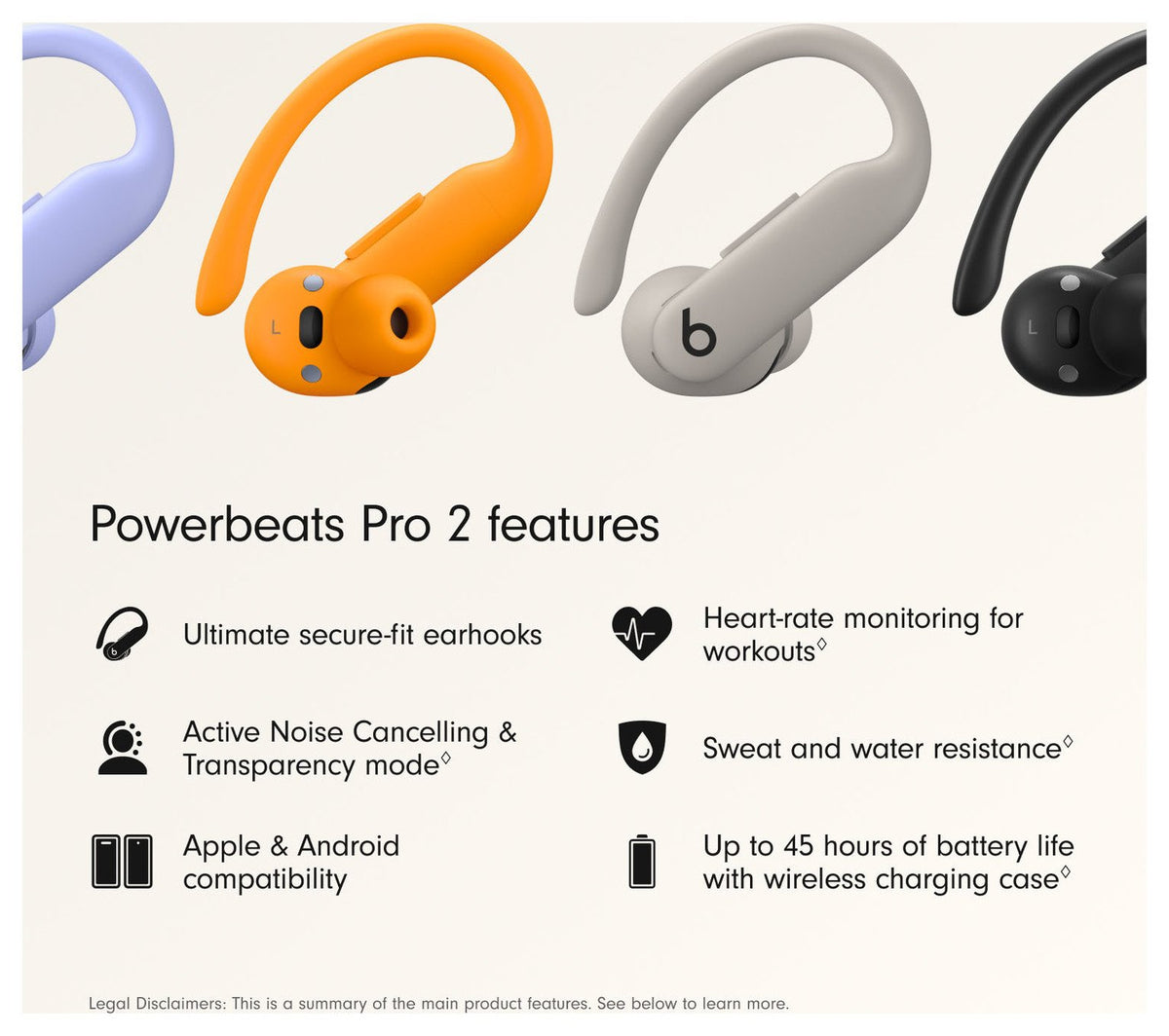 Beats Powerbeats Pro 2 True Wireless Earbuds - Quick Sand