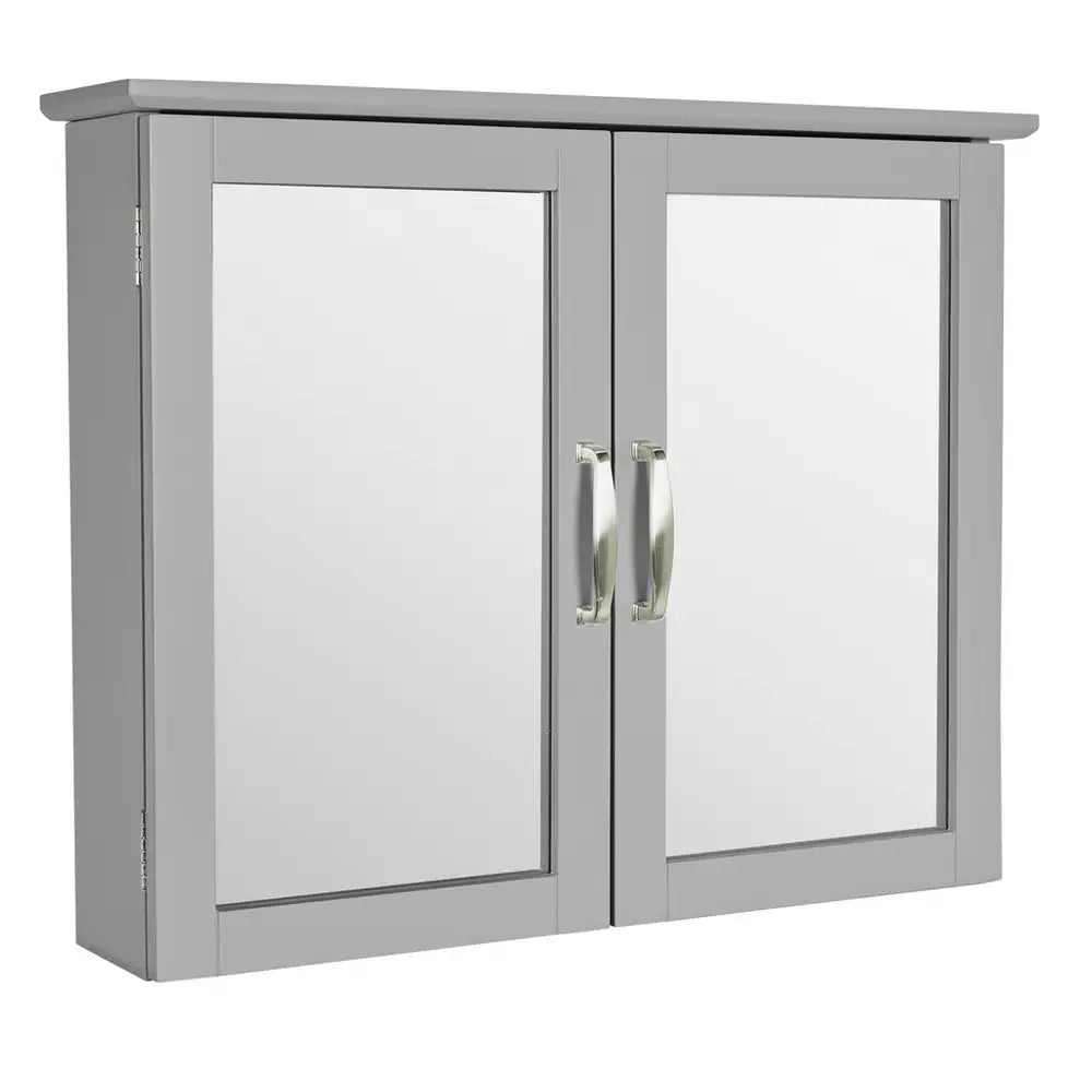 Argos Home Tongue & Groove Wall Cabinet - Grey