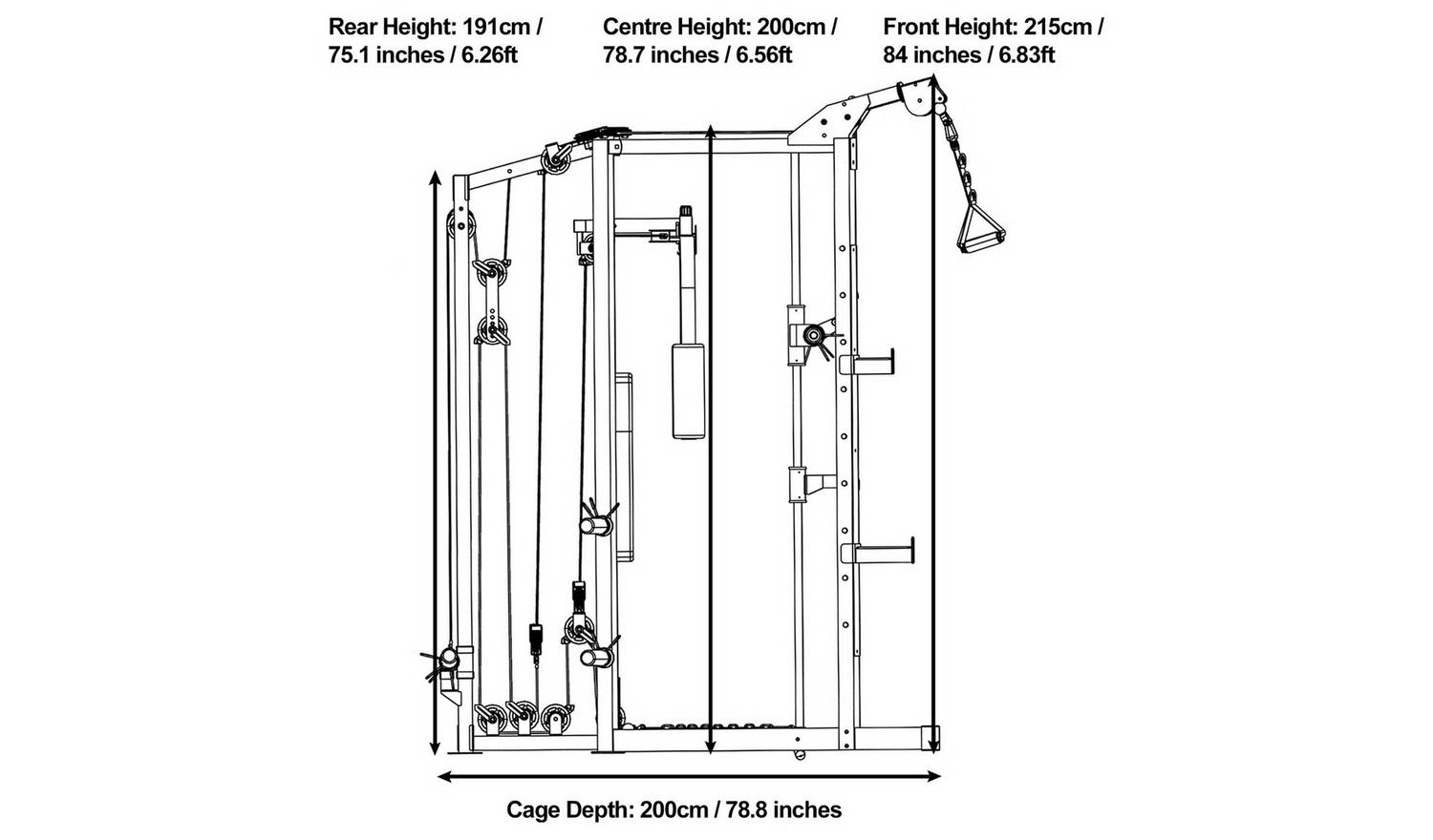 Marcy RS7000 Deluxe Smith Machine