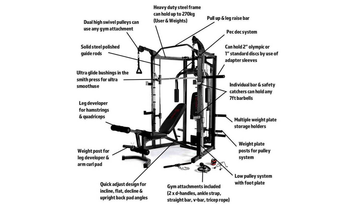 Marcy RS7000 Deluxe Smith Machine
