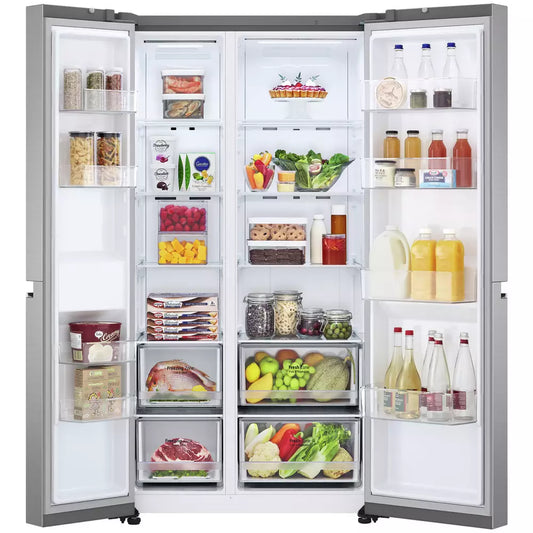 LG GSLB70PZTL Fridge Freezer - Silver