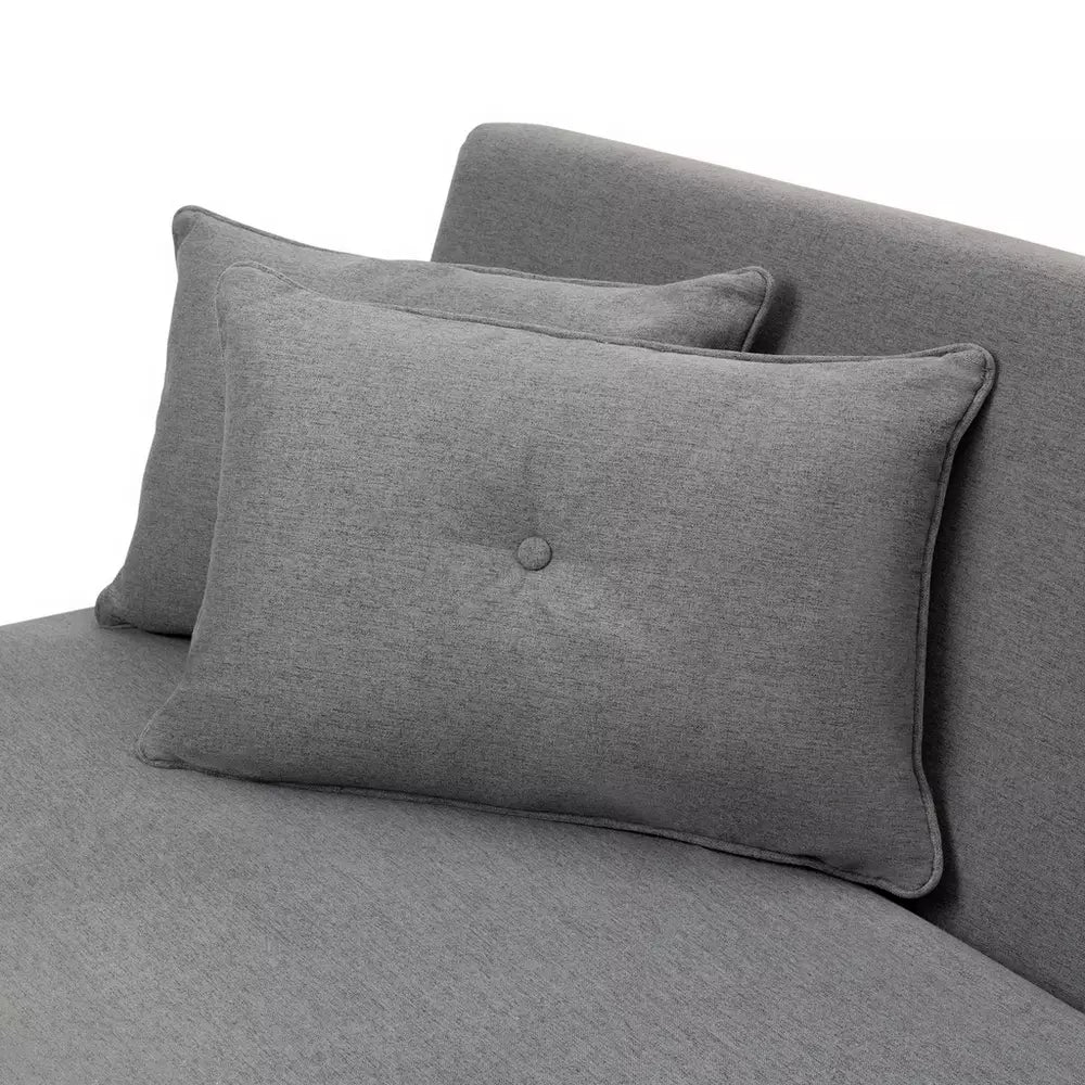 Habitat Roma Double Fabric Chairbed - Grey